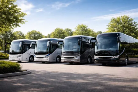 Porównanie różnych autokarów turystycznych