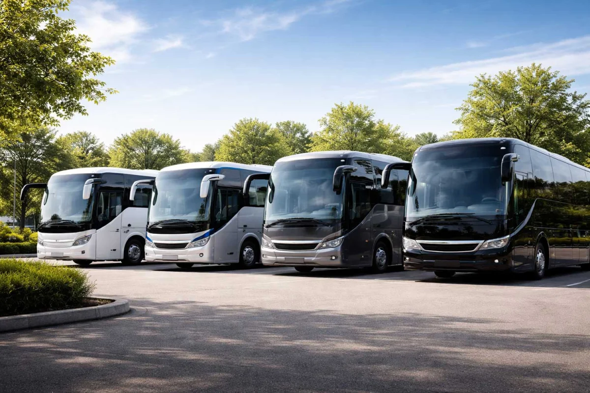 Porównanie różnych autokarów turystycznych