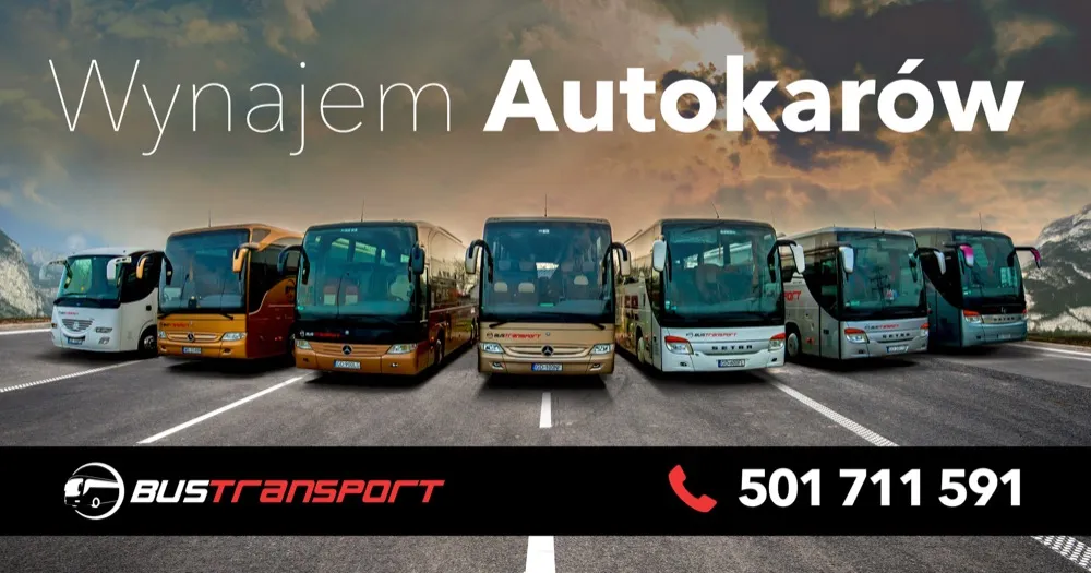 Autokar i flota firmy Bus Transport Wynajem Autokarów Gdańsk