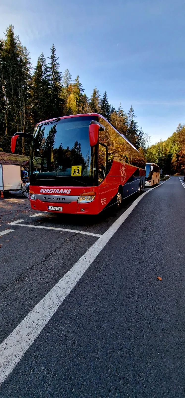 Autokar i flota firmy Eurotrans