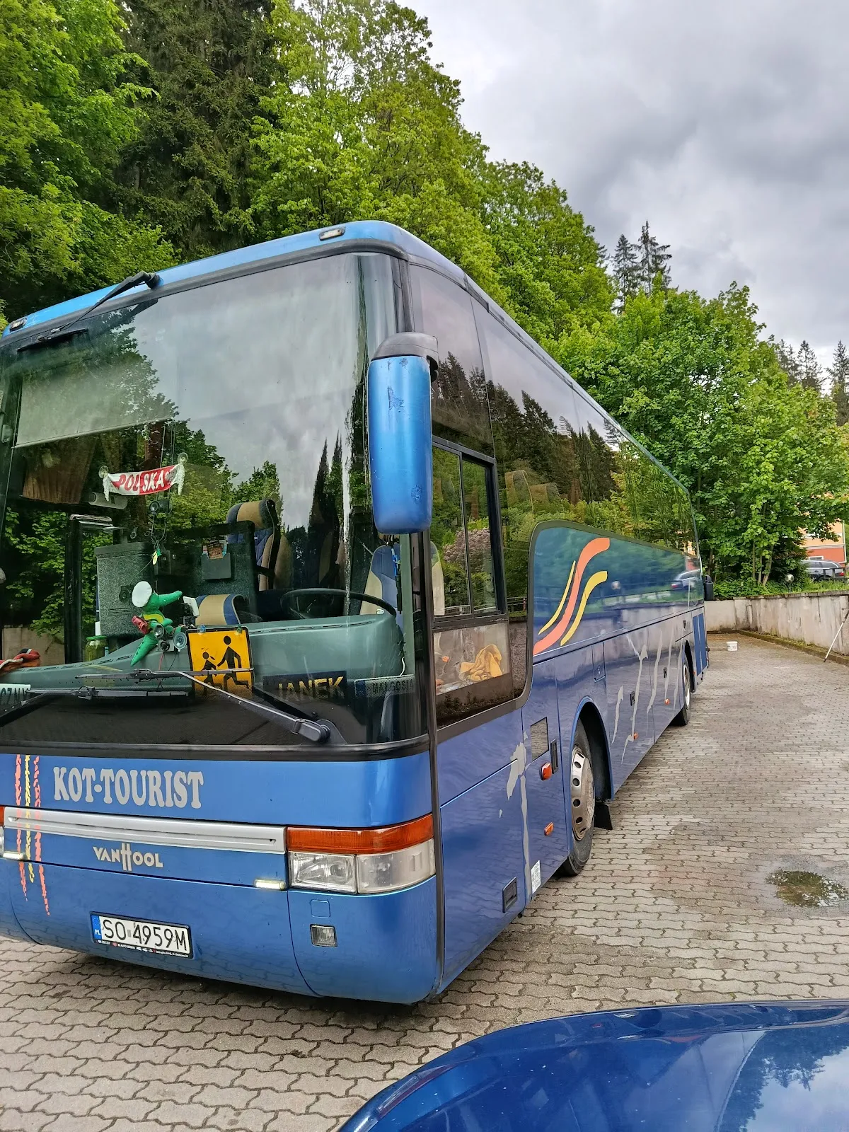 Autokar i flota firmy Kot Tourist