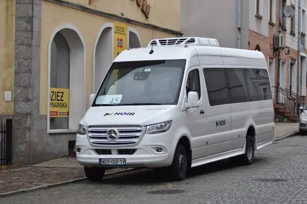 Autokar i flota firmy Noir Elbląg