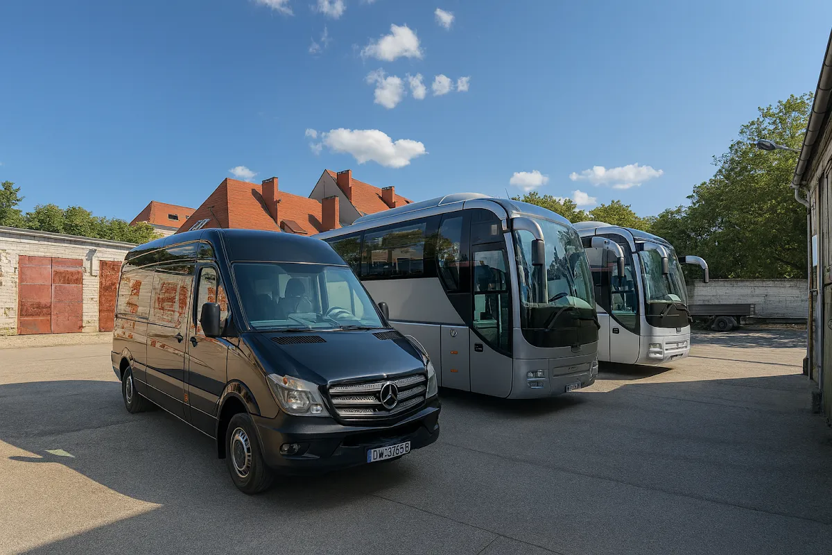 Autokar i flota firmy OTO TOUR – Wynajem Autokarów i Busów Wrocław
