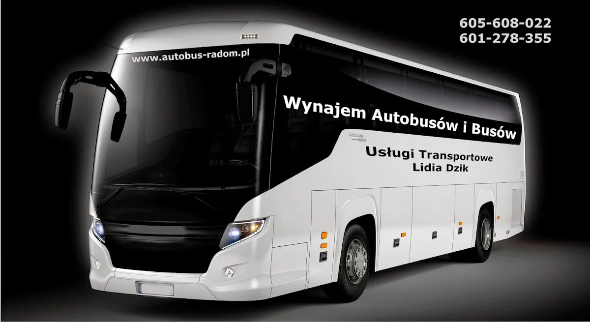 Autokar i flota firmy Usługi Transportowe Lidia Dzik